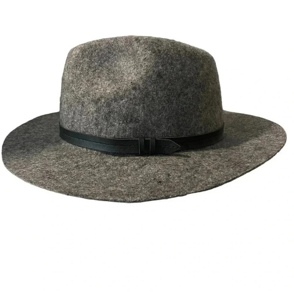 NWT Nordstrom Wool Gray Hat - Picture 2 of 6